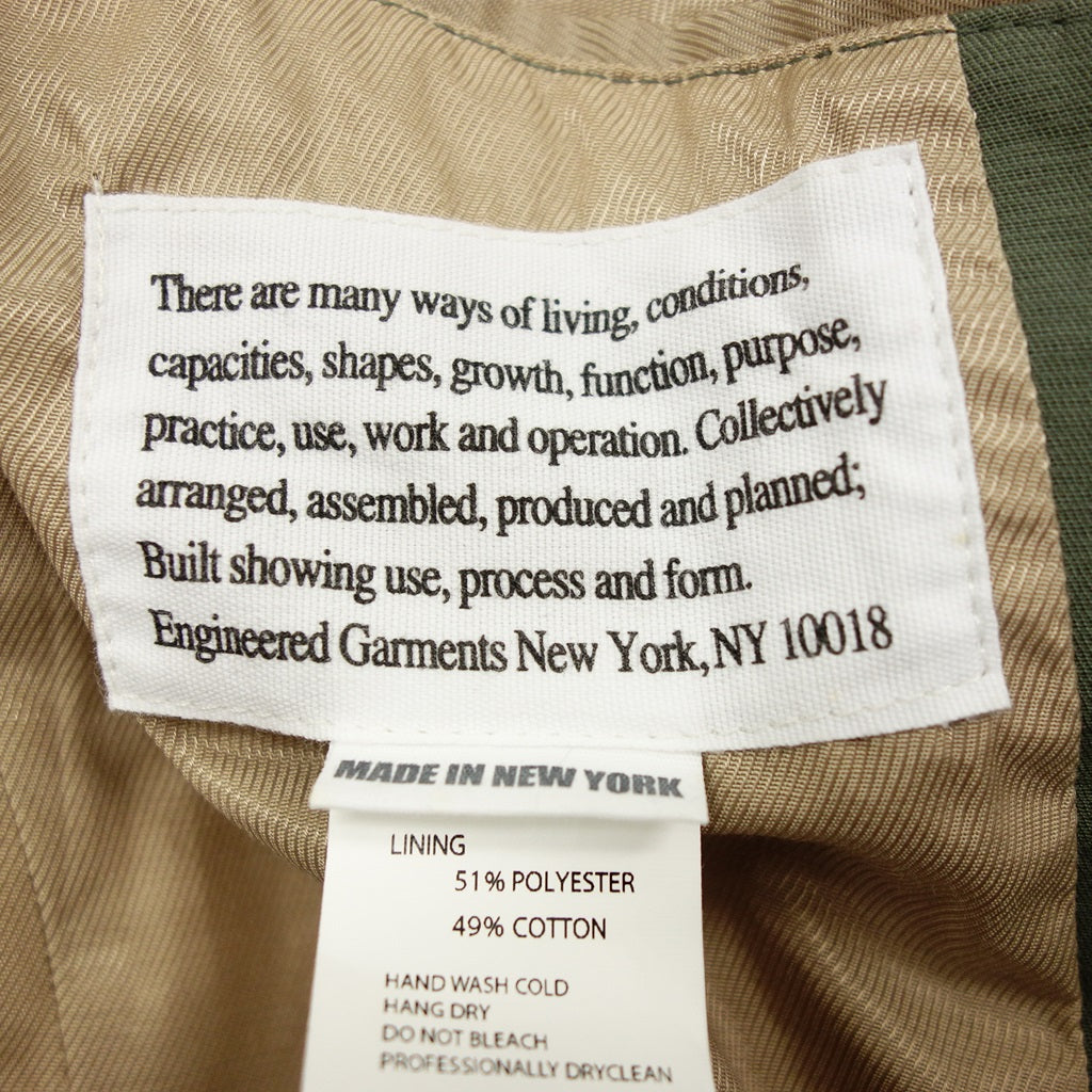 【Engineered Garments】エンジニアードガーメンツ フリークスストア別注 コート カーキ サイズ M