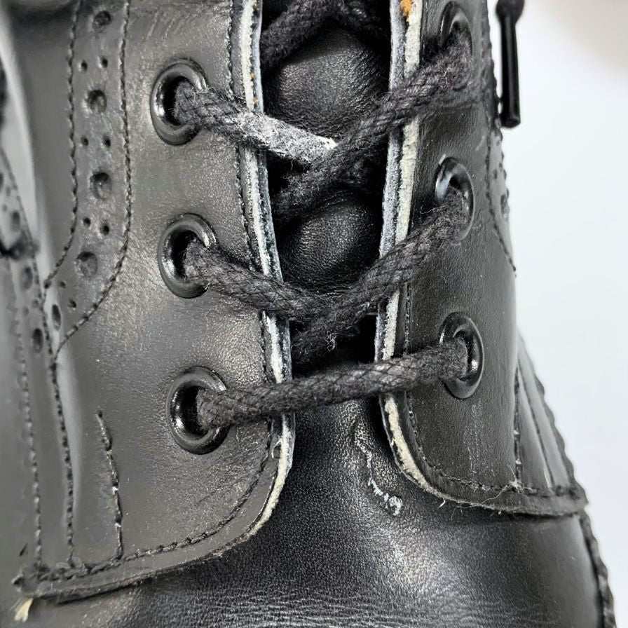 【Tricker`s】トリッカーズ M2508 ブーツ カーフ ブラック(黒) サイズ 7ハーフ ラスト