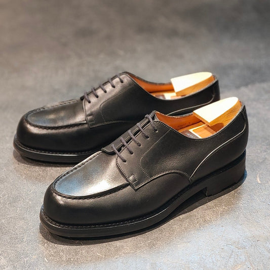 極美品 【J.M.WESTON】ジェイエムウエストン 641 ゴルフ Uチップ ボックスカーフ ブラック サイズ UK6.5E 31ラスト 定価¥168,300-