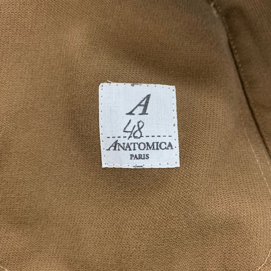 極美品【ANATOMICA】アナトミカ コットンジャケット ブラウン サイズ 48