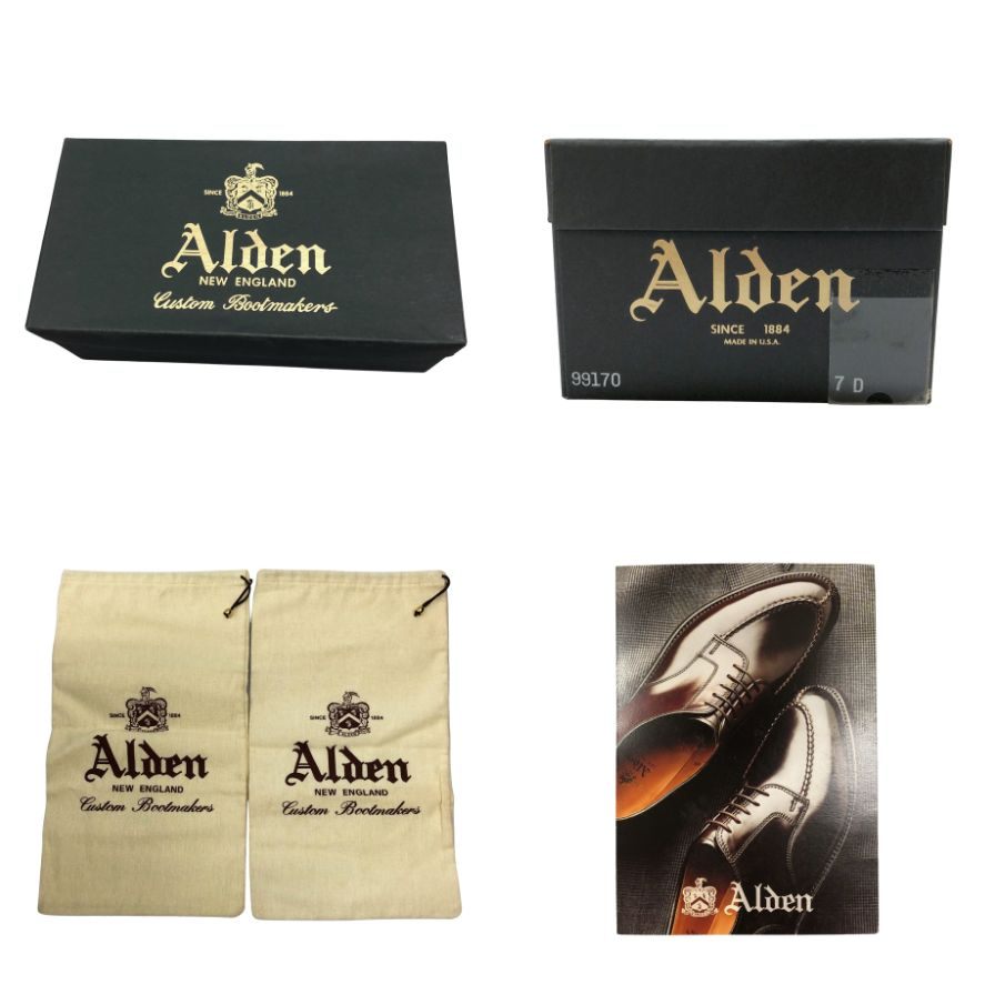【ALDEN】オールデン 99170 ローファー コードバン ブラウン(茶系) サイズ 25.0 ラスト