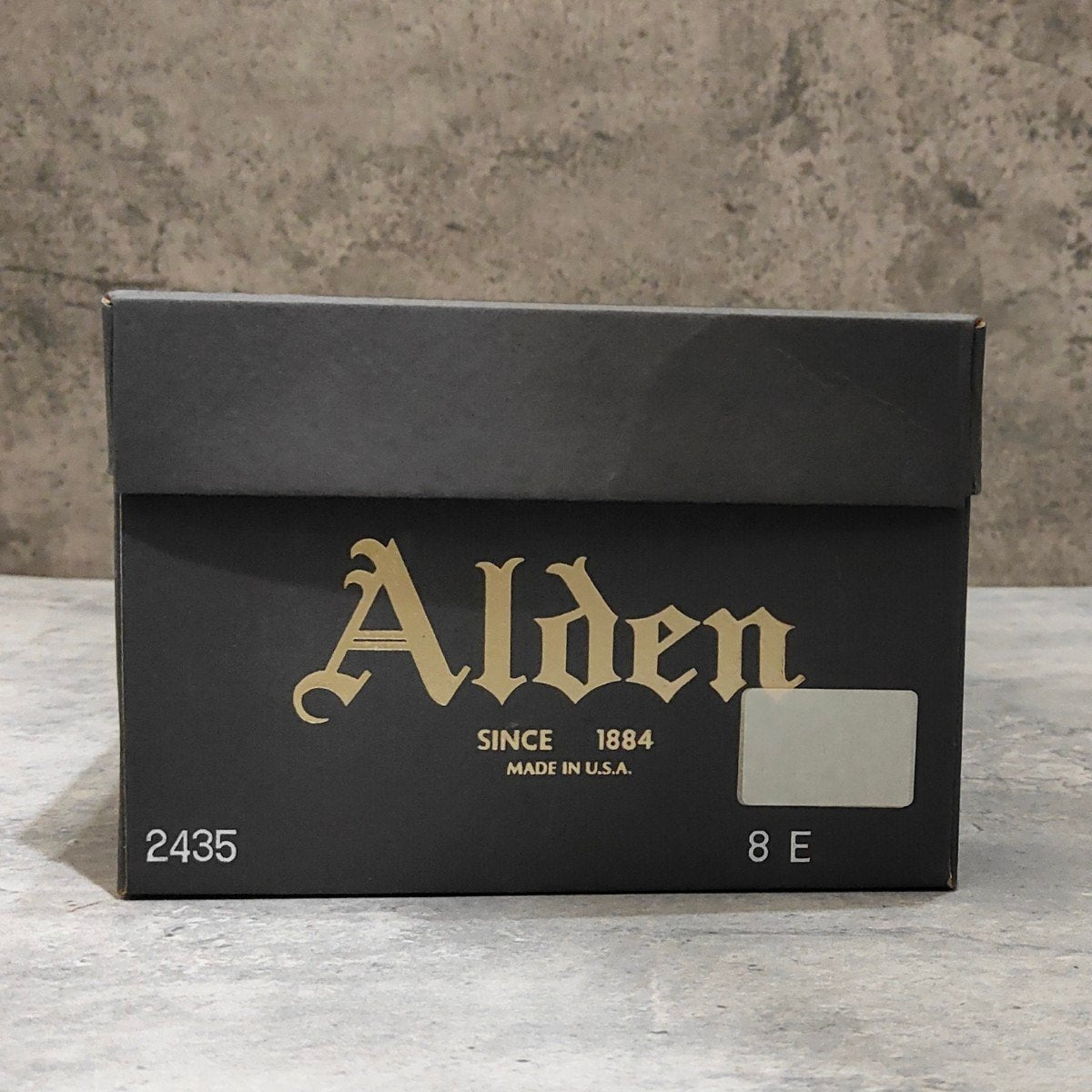 希少 未使用【ALDEN】オールデン 2435 セミブローグダービー ラベロコードバン想定 ブラウン サイズUS8E アバディーンラスト想定