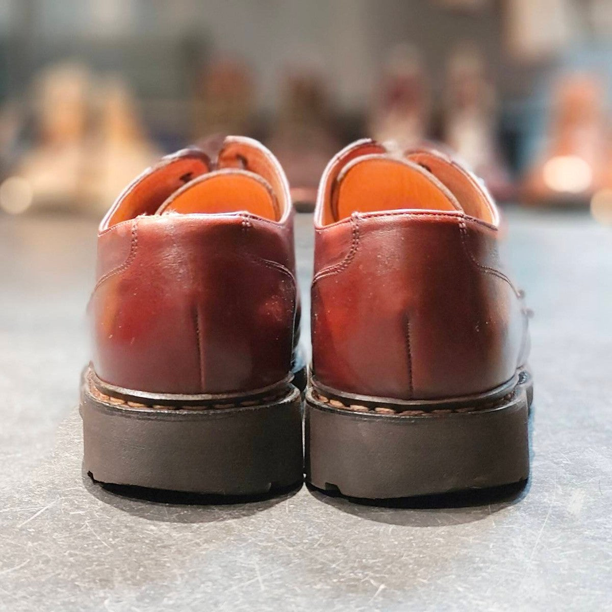 ※タグ欠損【Paraboot】パラブーツ シャンボード Uチップ カーフ ブラウン系 サイズ UK8.5