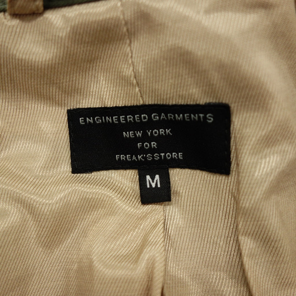 【Engineered Garments】エンジニアードガーメンツ フリークスストア別注 コート カーキ サイズ M