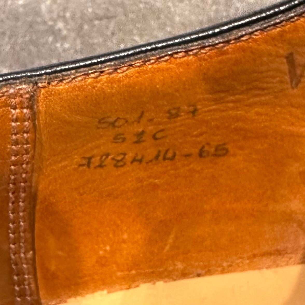 極美品【J.M.WESTON】ジェイエムウエストン ウエストンヴィンテージ 501 スプリットトゥダービー カーフ ネイビー サイズUK5.5C 87ラスト