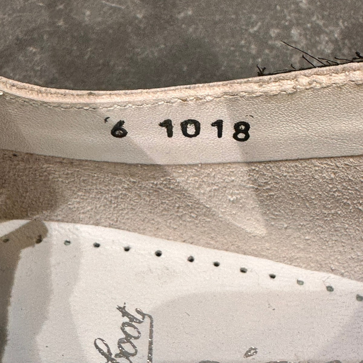 【PARABOOT】パラブーツ 1018 アーペントル別注 デッキシューズ カーフ ホワイト サイズUK6