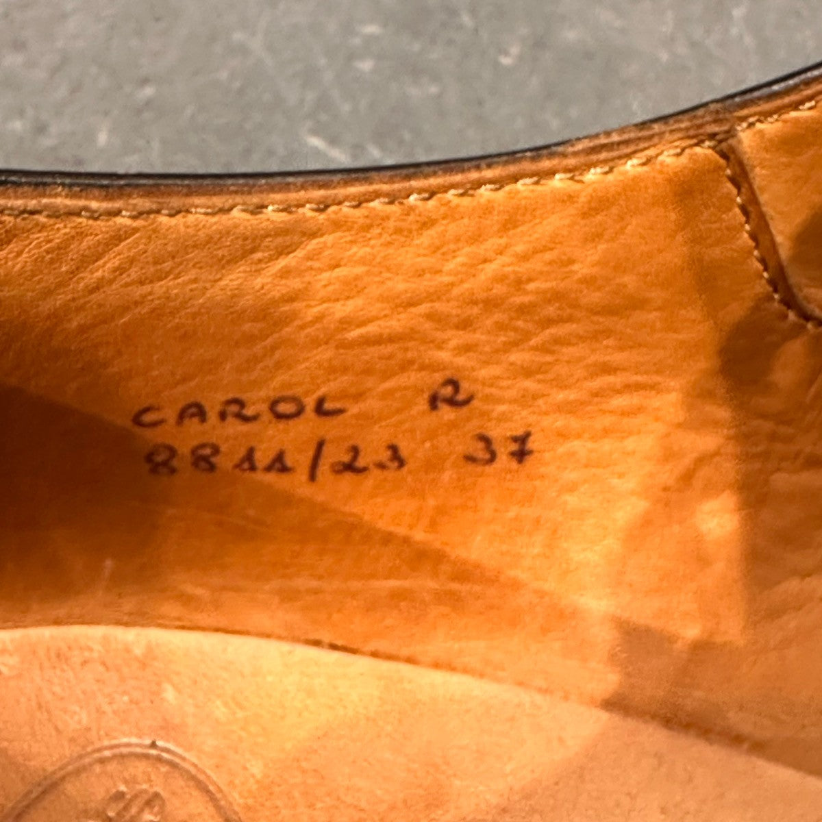 極美品【church's】チャーチ キャロル ウィングチップ ポリッシュドバインダーカーフ ブラウン サイズ 37