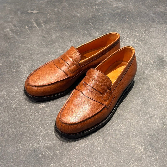 希少【J.M.WESTON】ジェイエムウエストン 180 シグニチャー ローファー チェルケス ブラウン UK5.5C 41ラスト