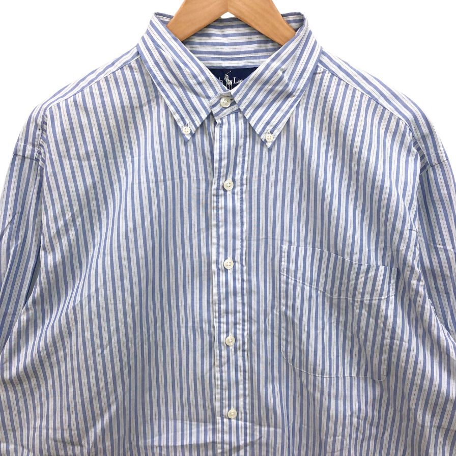 【RALPH LAUREN】ラルフローレン ストライプシャツ サイズ