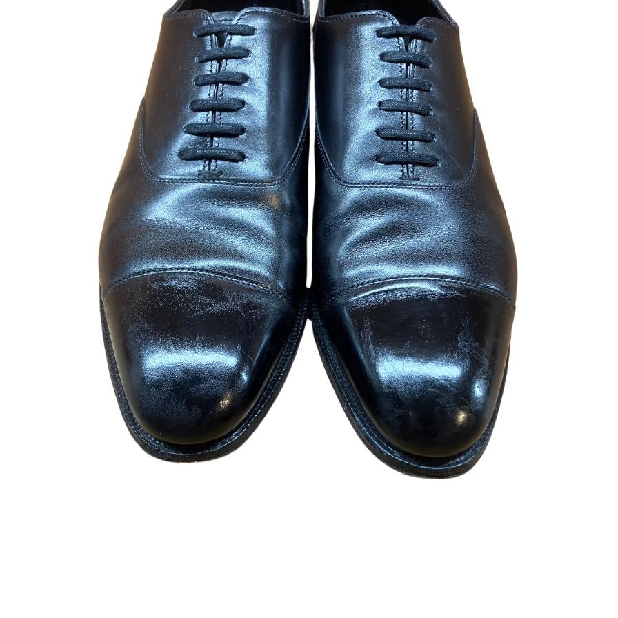 【JOHN LOBB】ジョンロブ ALFORD ストレートチップ カーフ ブラック サイズ UK7.5E 7000ラスト