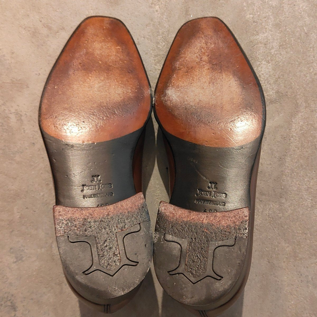 希少 使用数回 【JOHN LOBB】ジョンロブ 2002イヤーモデル ブラウン サイズ UK6.5E 8000ラスト