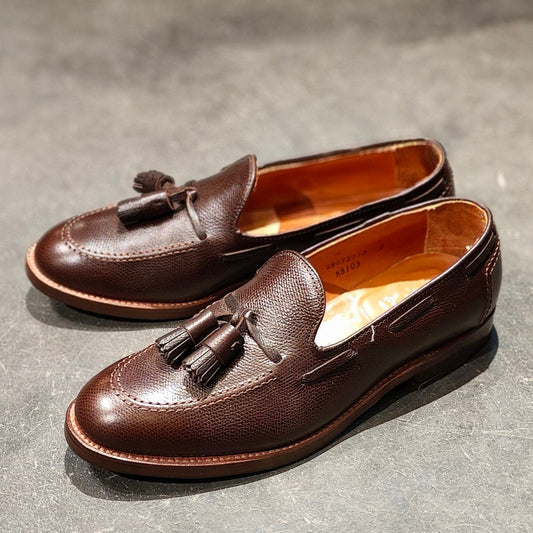 使用数回 【ALDEN】オールデン N8103 タッセルローファー アルパイングレインレザー ダークブラウン サイズ US8D レイドンラスト