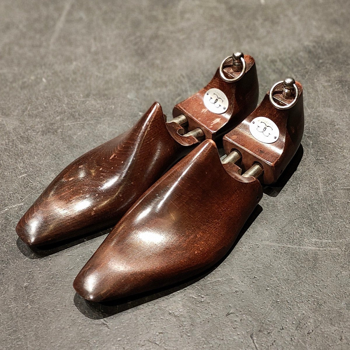 極美品 【GAZIANO&GIRLING】ガジアーノ&ガーリング ヒューズ アデレード カーフ ブラウン サイズ UK6.5E TG73ラスト