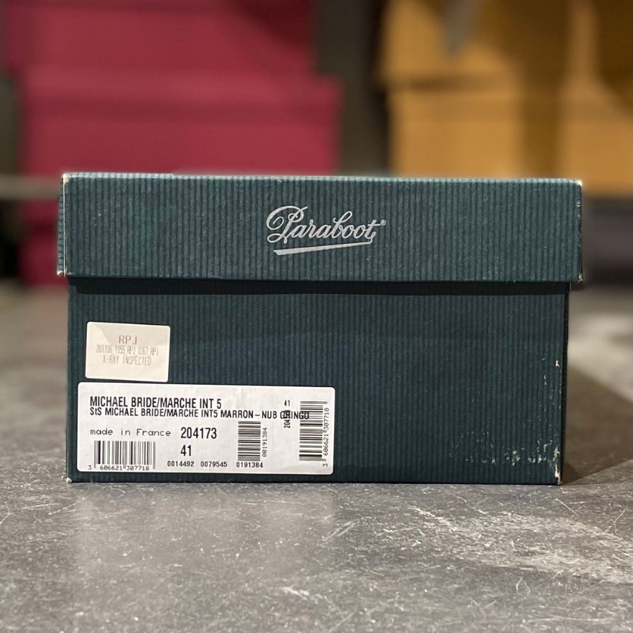 極美品【Paraboot】パラブーツ ミカエルブリッド カーフ ブラウン系 サイズ 41