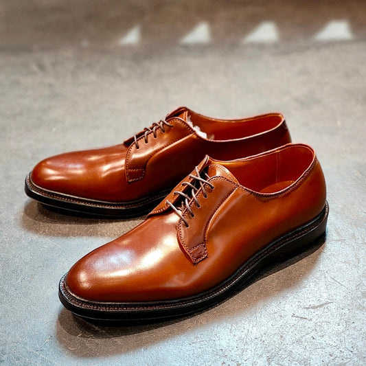 希少 新品未使用 【ALDEN】オールデン 9900 プレーントゥ コードバン ラベロ サイズ US10.5B バリーラスト