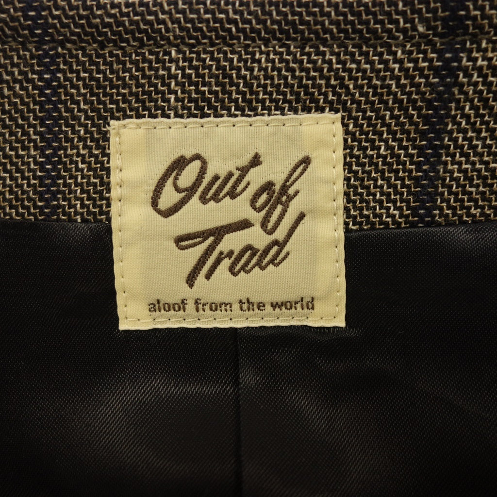 【OUT OF TRAD】アウトオブトラッド Keith 4Bベスト Over Pen グレー サイズ 2