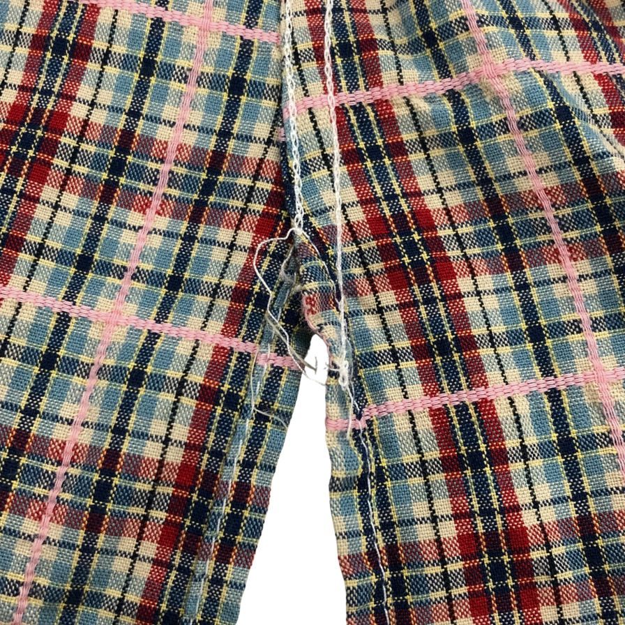 【GITMAN VINTAGE】ギットマン ヴィンテージ オープンカラーシャツ チェック サイズM