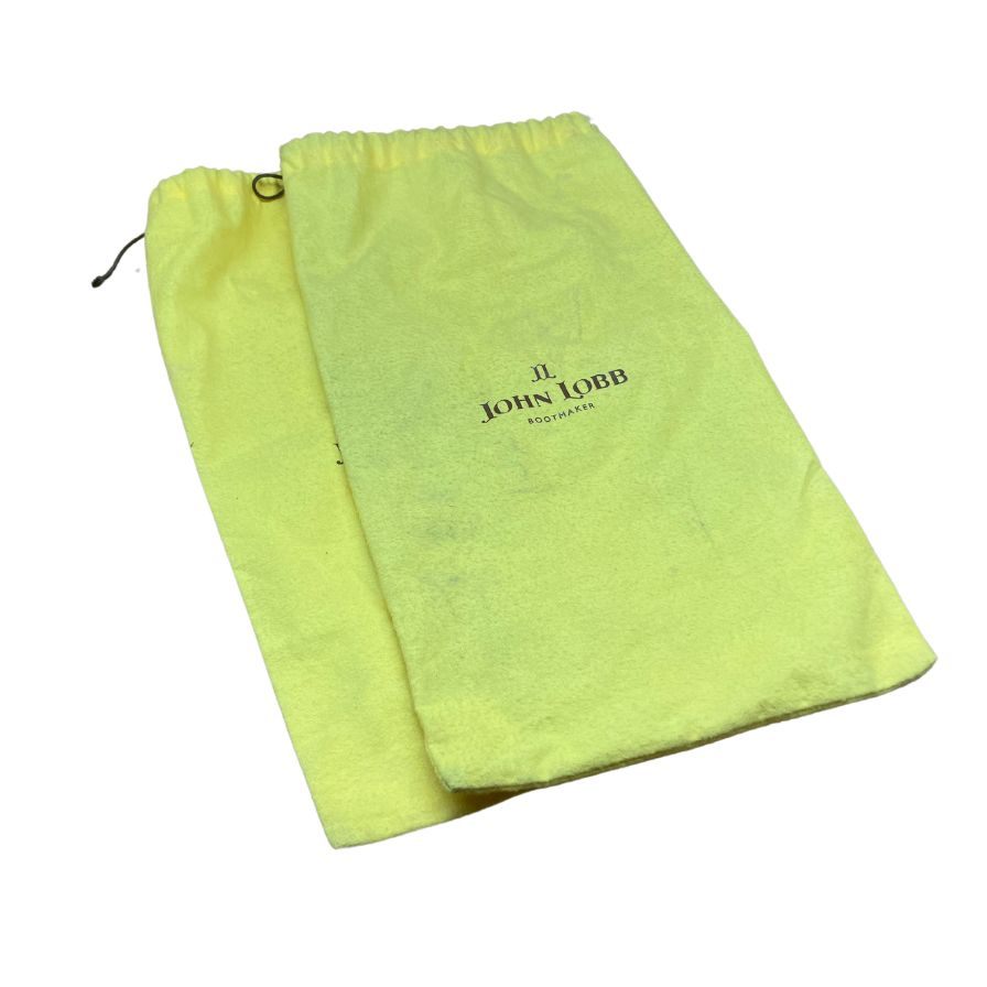 【JOHN LOBB】ジョンロブ ADELAIDE クォーターブローグ カーフ ブラック サイズ UK8E 8695ラスト