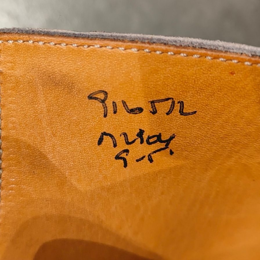 【Tricker’s】トリッカーズ ブーツ イミテーションキャップトゥ カーフ サイズ UK9