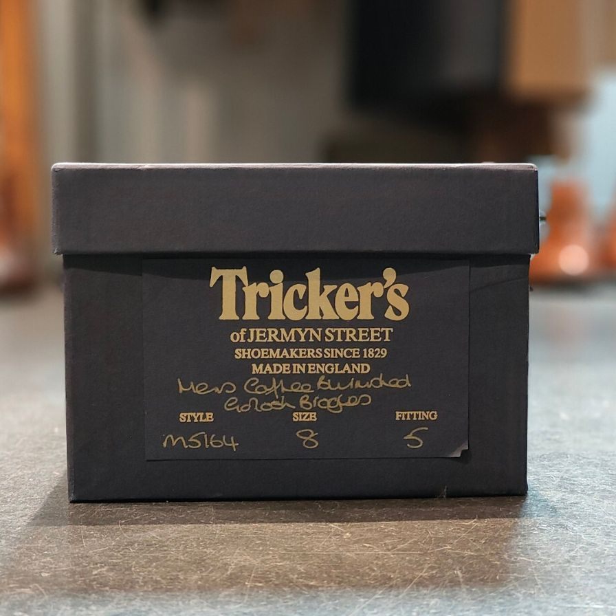希少 【Tricker’s】トリッカーズ×レザーソウル M5764 ウイングチップ クロムエクセル ブラウン サイズ UK8