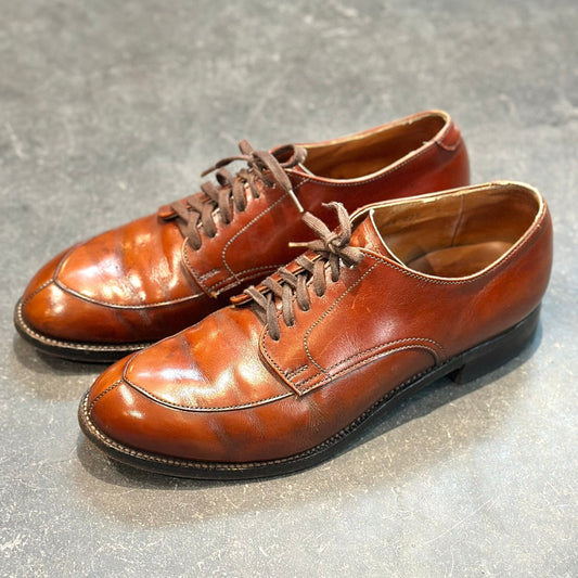 希少【ALDEN】オールデン Vチップ 549 旧ロゴ カーフ ブラウン サイズ US7.5D モディファイドラストラスト