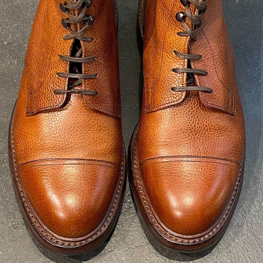 【CROCKETT&JONES CONISTON2】クロケット&ジョーンズ コニストン2 カントリーブーツ グレインレザー ブラウン サイズ UK6E 375ラスト