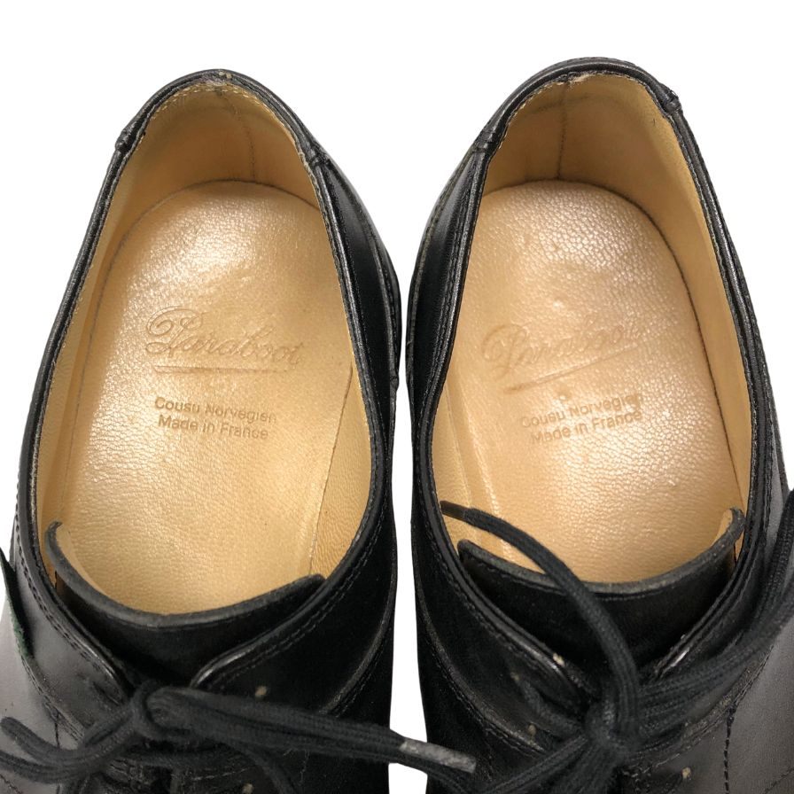 【Paraboot】パラブーツ ビジネスシューズ Uチップ ブラック サイズ UK5.5 ラスト
