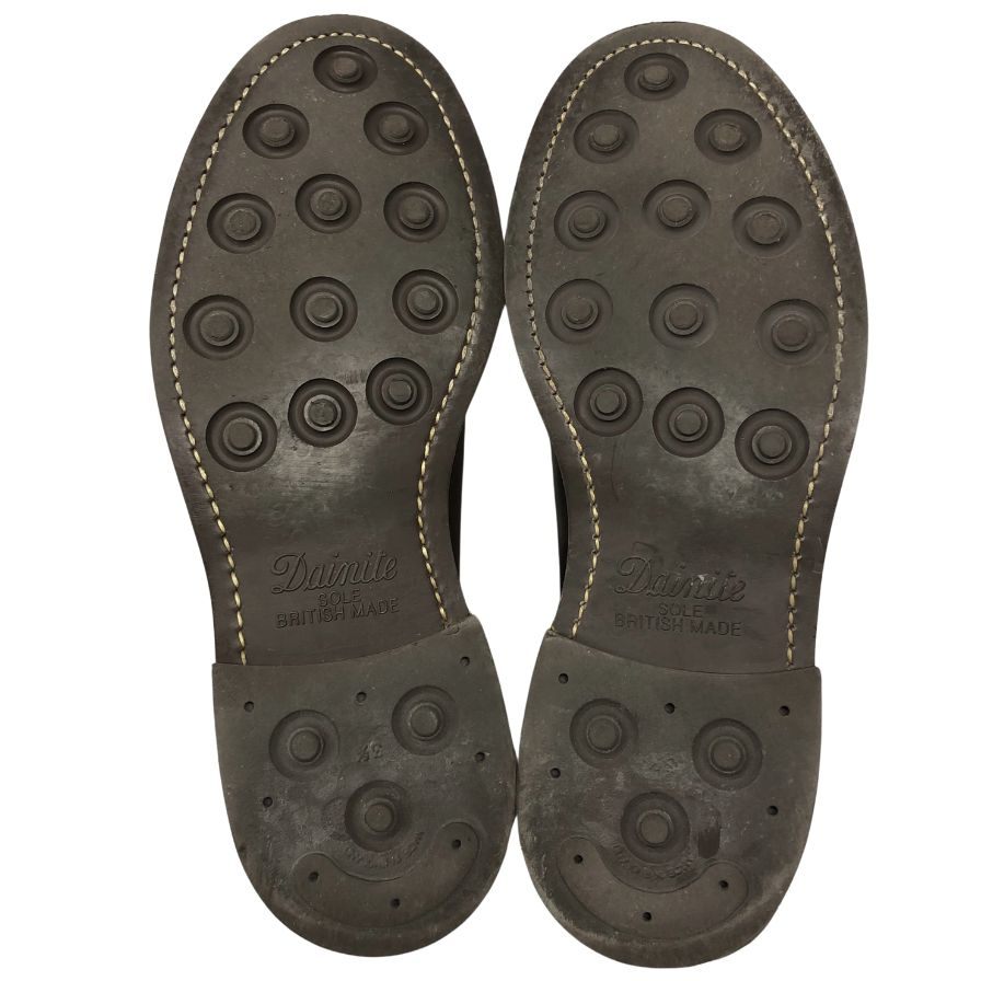 【Tricker's】トリッカーズ 6077 モンキーブーツ レースアップブーツ レザー ブラウン サイズUK9