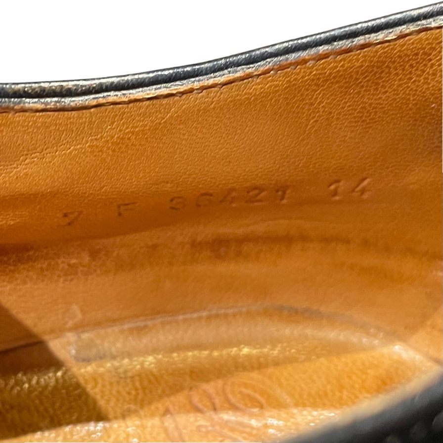 【Paraboot】パラブーツ ビジネスシューズ カーフ ブラック(黒) サイズ UK7 ラスト