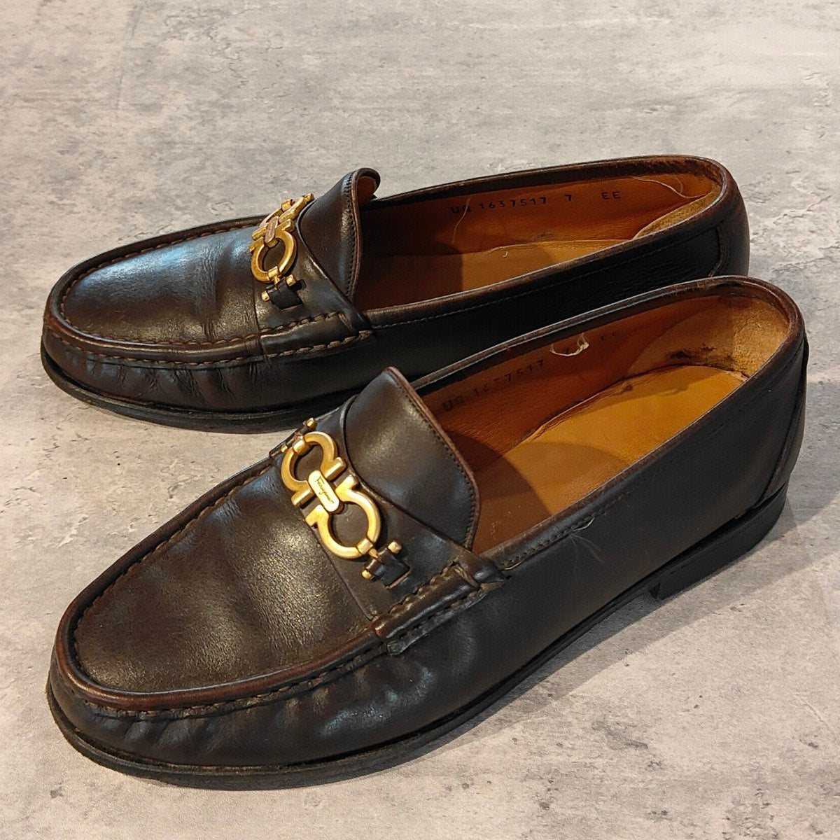 Salvatore Ferragamo】サルバトーレ フェラガモ ビットローファー