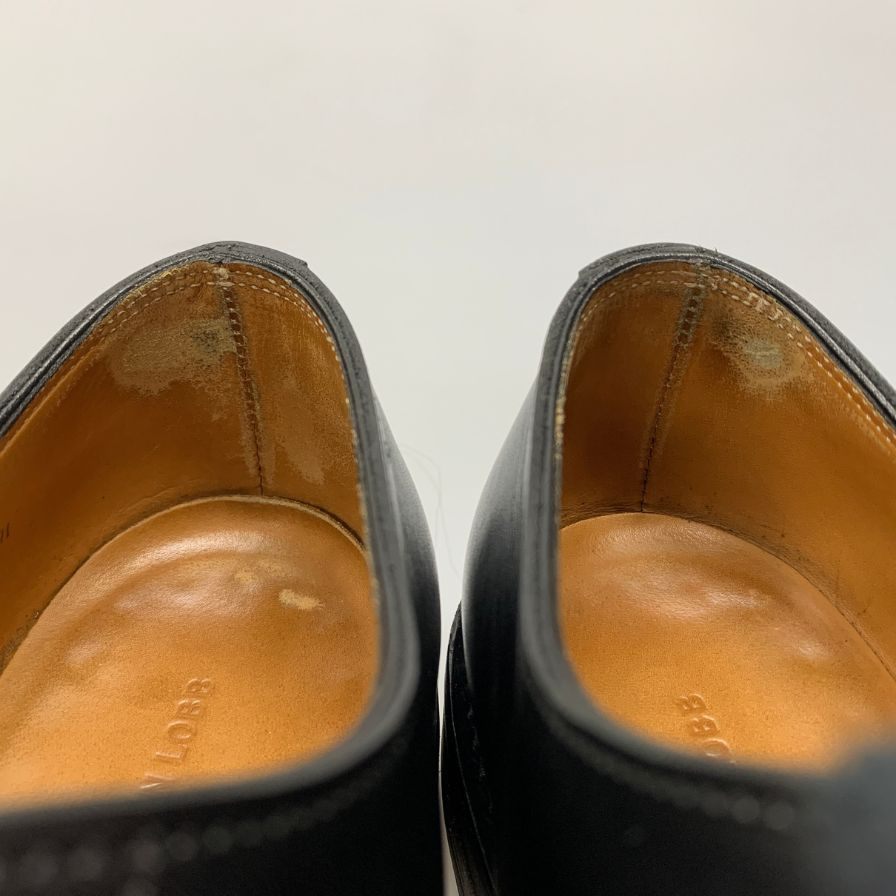 【JOHNLOBB】ジョンロブ ビジネスシューズ カーフ ブラック(黒) サイズ UK6.5E ラスト