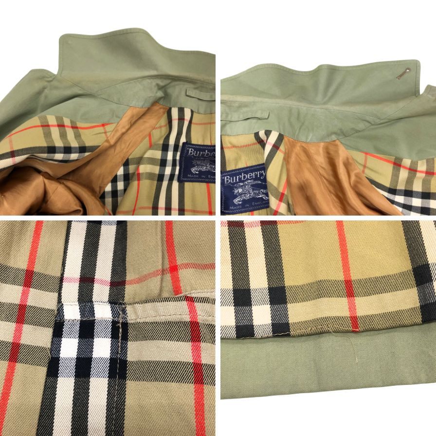 【Burberry】バーバリー バルカラーコート サイズ