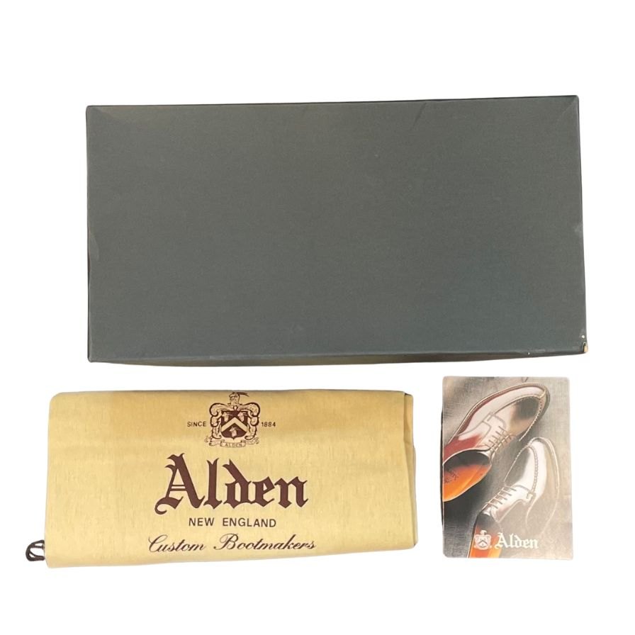 【オールデン】ALDEN 4465HC ブーツ コードバン ブラック(黒) サイズ US8D ラスト