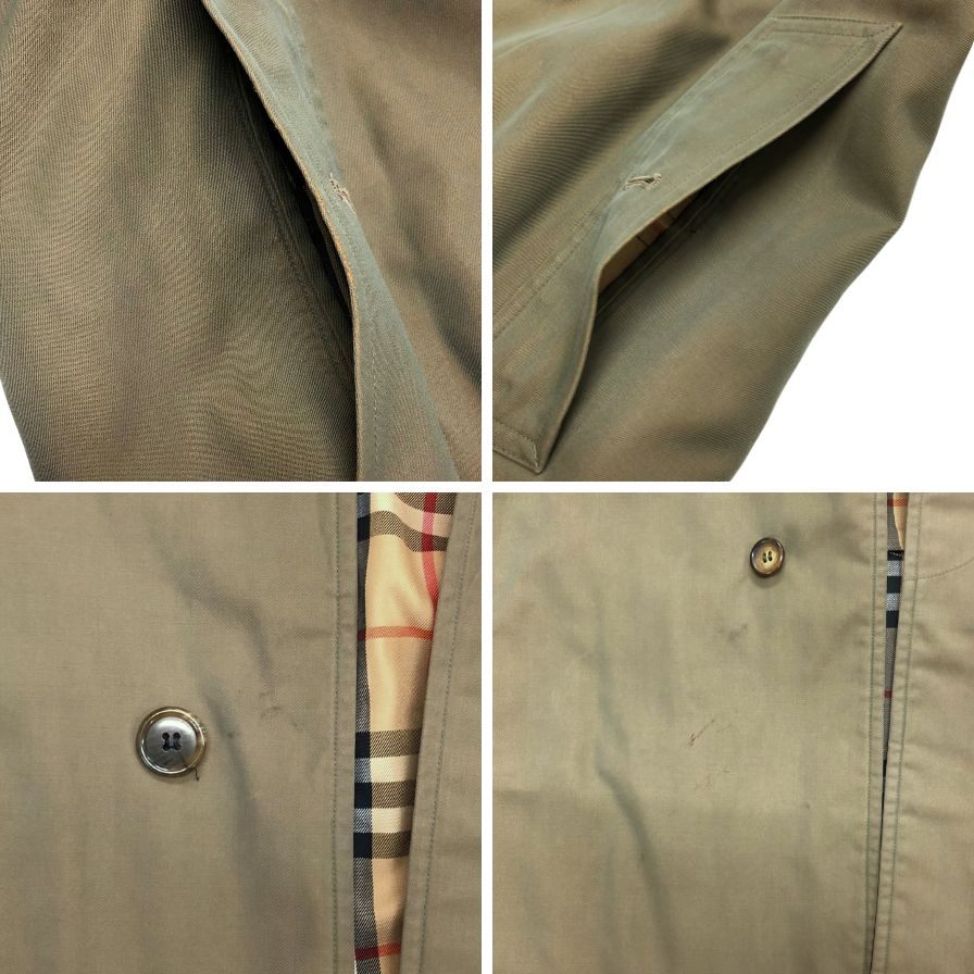【Burberry】バーバリー バルカラーコート サイズ