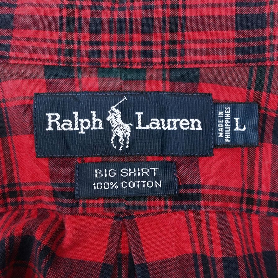 【RALPH LAUREN】ラルフローレン チェックシャツ サイズ