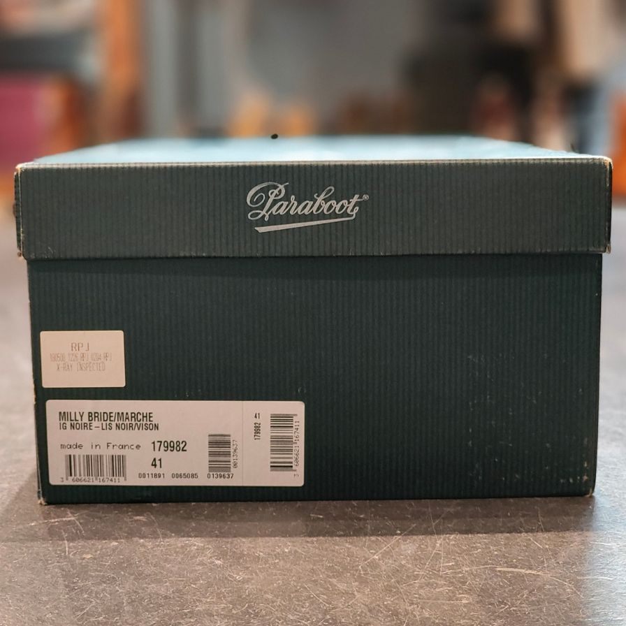 新品未使用 【PARABOOT】パラブーツ ×インターナショナルギャラリービームス ミリー ブリッド ミンク シングルモンクブーツ カーフ ブラック サイズ 41 参考定価¥97,900-