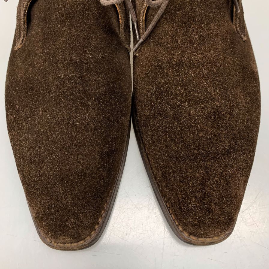 【Crockett & Jones】クロケット&ジョーンズ ブーツ スエード ブラウン(茶系) サイズ 6.5E ラスト