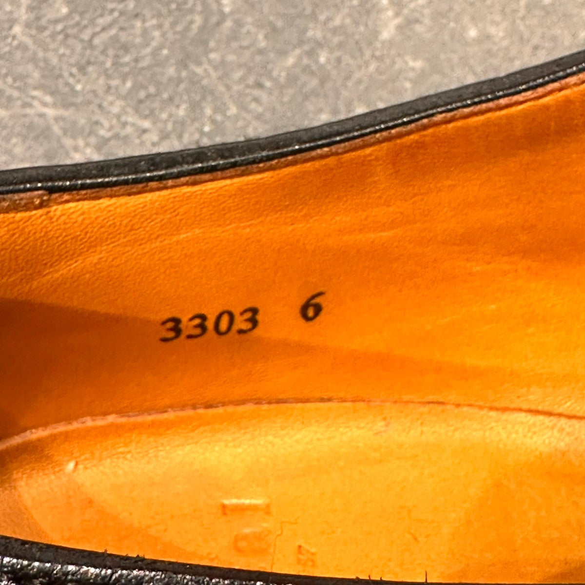 【ORIENTAL】オリエンタル クライド 3303 シングルモンク シュリンクレザー ブラック サイズUS6