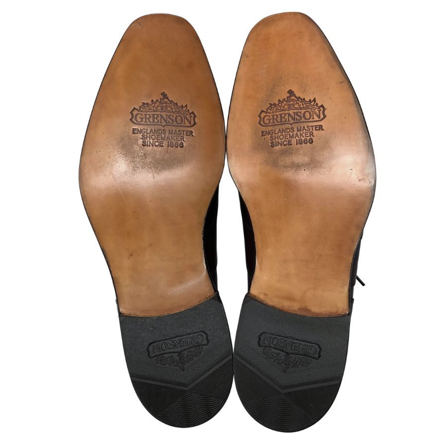 【GRENSON】グレンソン ビジネスシューズ バーガンディ ボルドー サイズ 8.5E ラスト