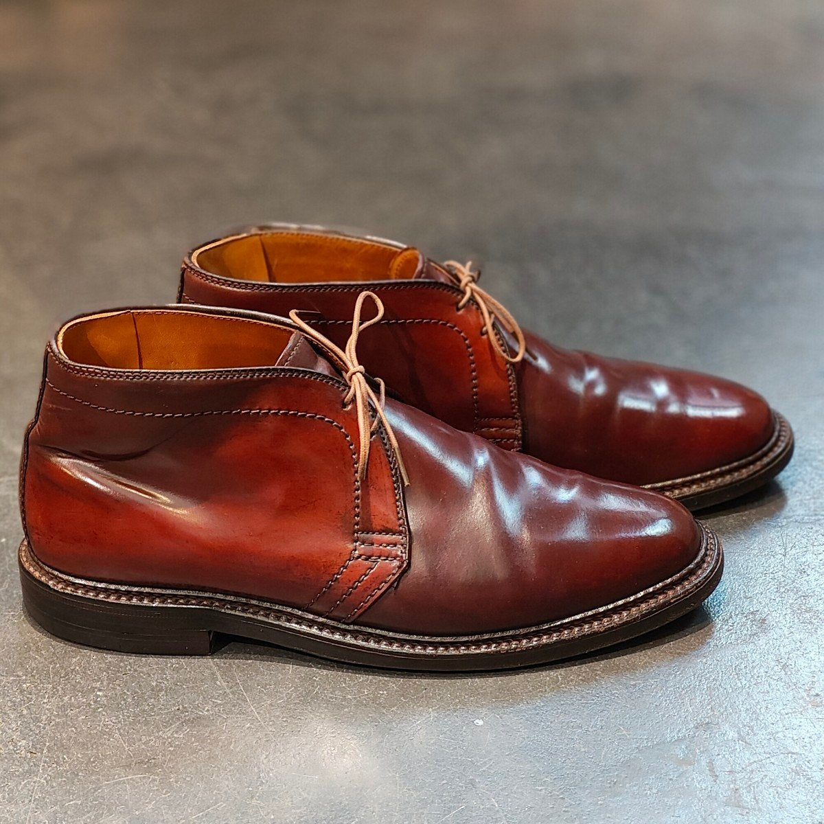 【ALDEN】オールデン 1339 チャッカブーツ コードバン バーガンディ サイズ US9D バリーラスト 定価¥216,700-