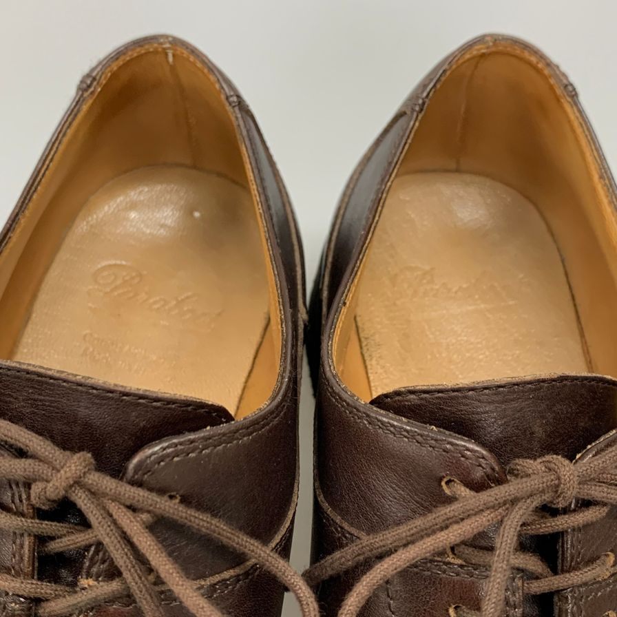 【Paraboot】パラブーツ ビジネスシューズ Uチップ ブラウン(茶系) サイズ 8.5 ラスト