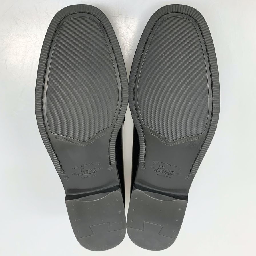 【G.H.Bass&Co.】ジーエイチバス ローファー シボレザー ブラック(黒) サイズ 10.5 ラスト