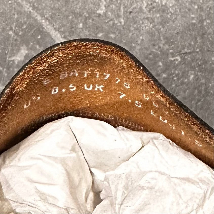 使用数回【G.H.Bass&Co. WEEJUNS】ジーエイチバス ビットローファー カーフ ブラック サイズUK7.5