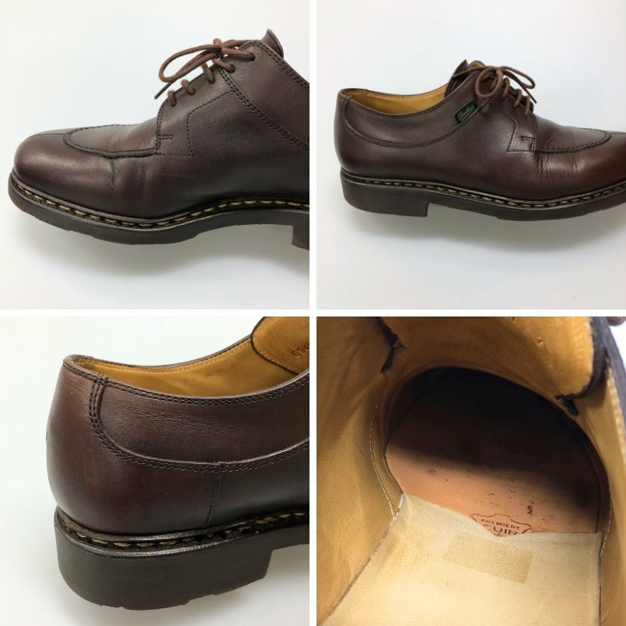 【PARABOOT】パラブーツ ビジネスシューズ ブラウン(茶系) サイズ UK7 ラスト