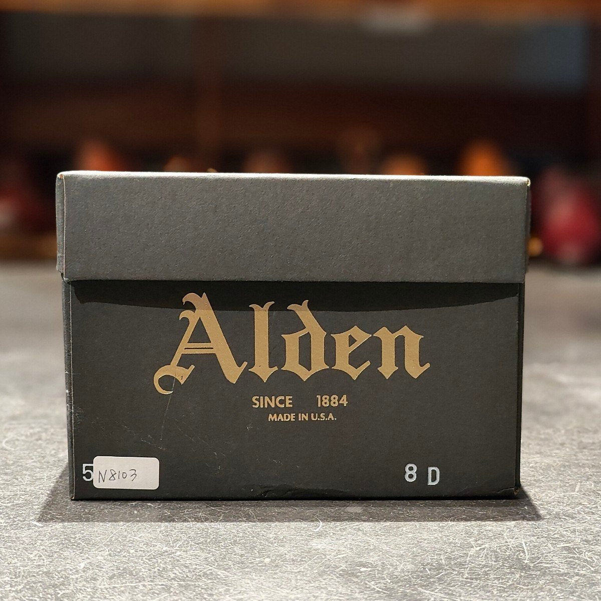 使用数回 【ALDEN】オールデン N8103 タッセルローファー アルパイングレインレザー ダークブラウン サイズ US8D レイドンラスト