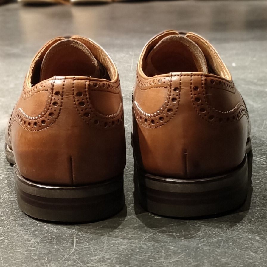 【JOSEPH CHEANEY】ジョセフチーニー ウィルフレッド セミブローグ ブラウン サイズ UK8