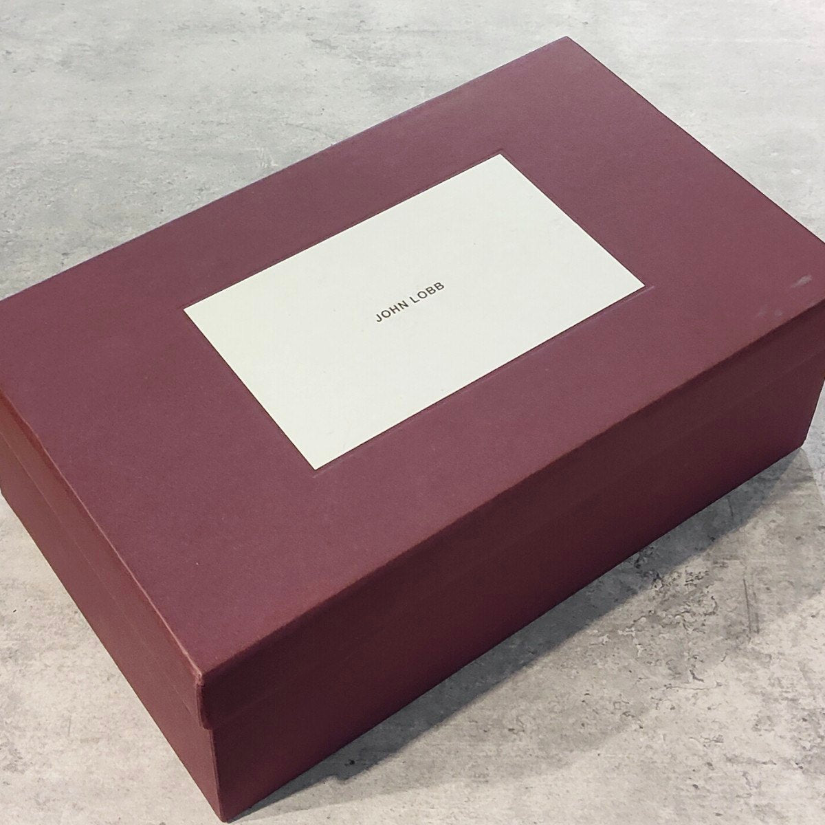 未使用【JOHN LOBB】ジョンロブ フィリップ2 パンチドキャップトゥ カーフ ブラック サイズUK7.5E 7000ラスト 参考定価¥349,800-