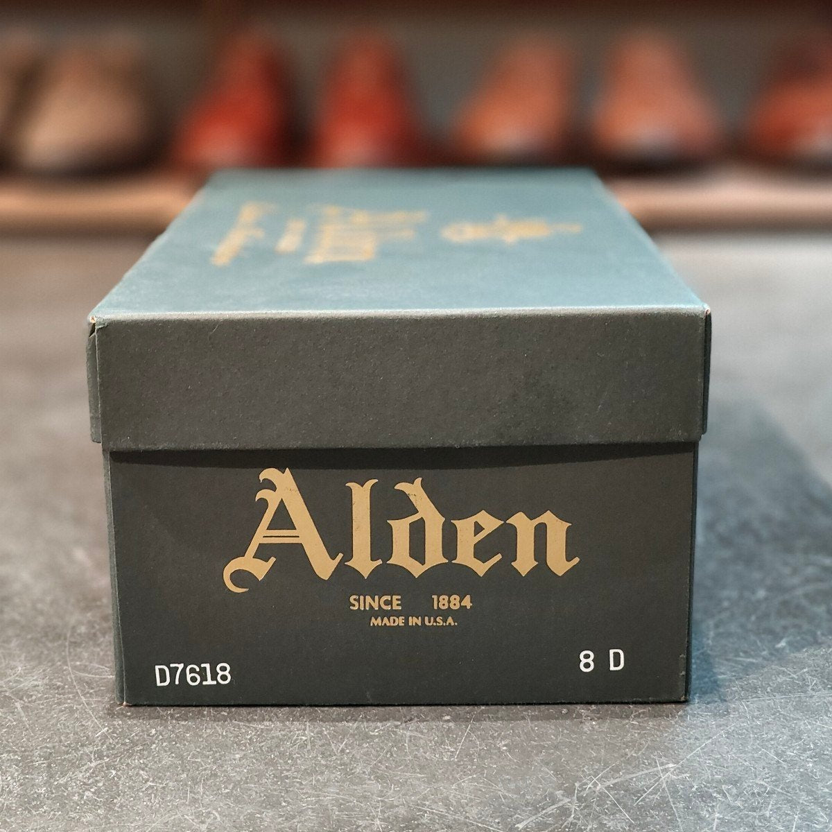 【ALDEN】オールデン D7618 NSTサドル コードバン ブラック サイズ US8D バリーラスト