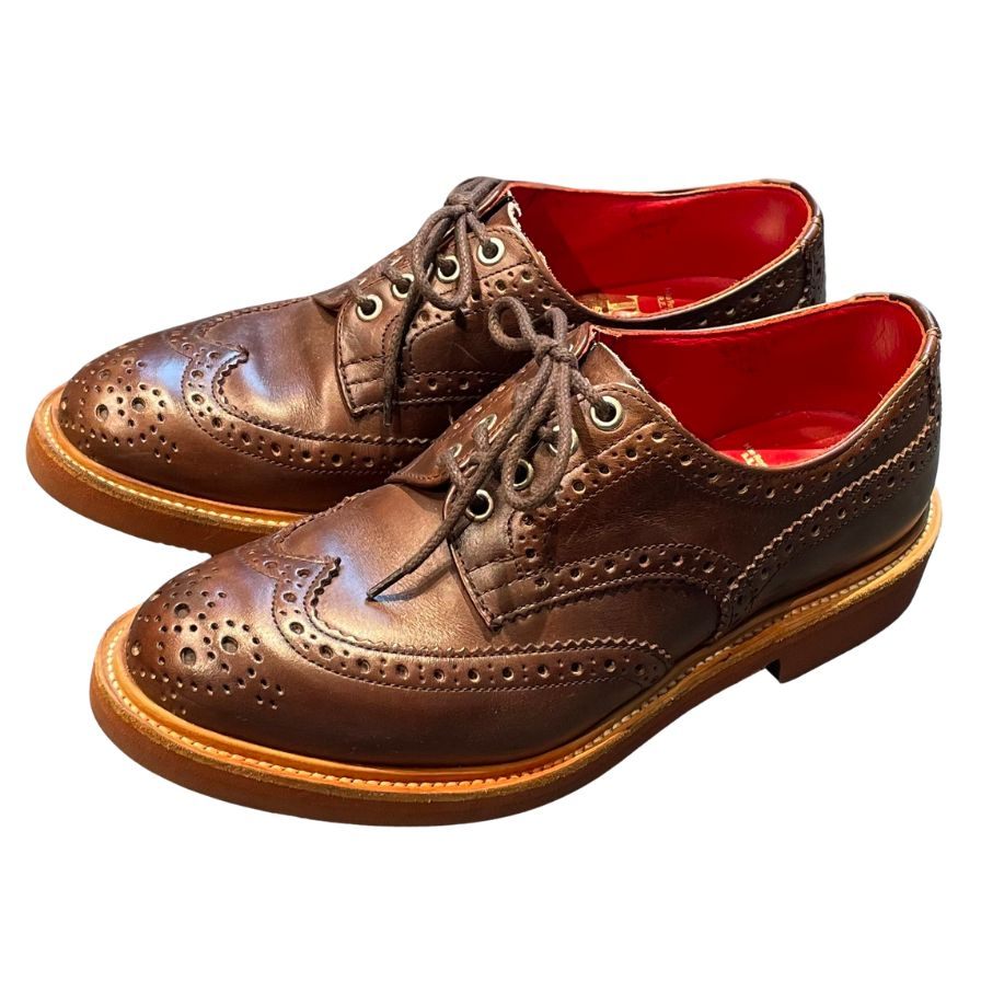 【Tricker's】トリッカーズ 75633 ビジネスシューズ ブラウン(茶系) サイズ UK7.5 ラスト
