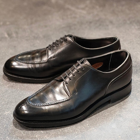 美品 【EDWARD GREEN】エドワードグリーン ドーバー Uチップ カーフ ブラック サイズ UK6.5E 202ラスト 参考定価¥308,000-